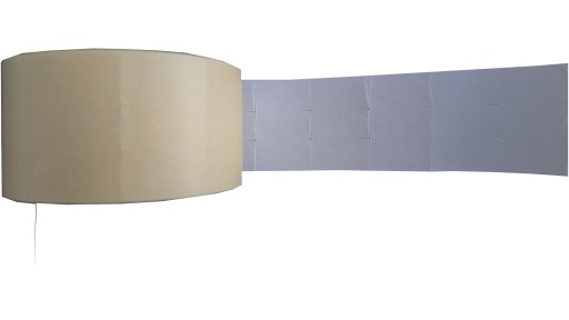 Páska pre dvojradový etiketovací stroj, 26x16mm, biele etikety, cena 5 ks