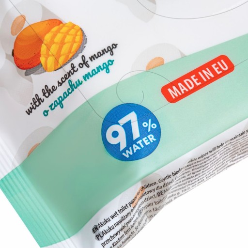 AKUKU Vlhčený voňavý toaletný papier 50 ks.