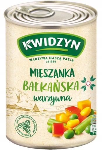 Kwidzyn balkánska zmes plechovka 400g x 6 kusov
