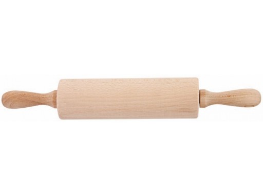KUCHYNSKÝ VALČEK, drevený, otočný, tradičný EKO DREW, 37 cm
