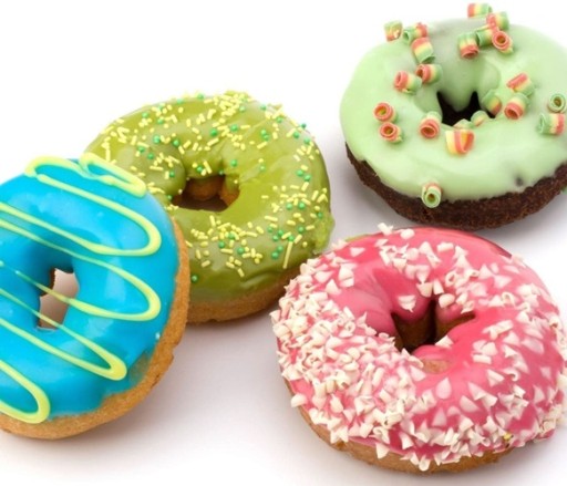 Silikónová forma, 6 krúžkov na donuty, FORMA, muffiny, donuty