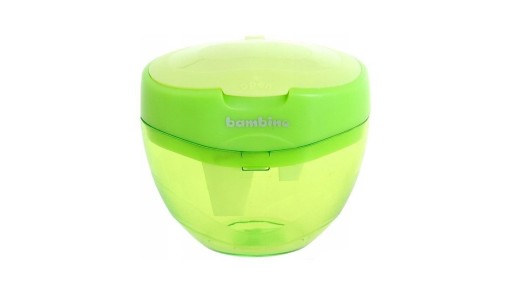 Trojitý plastový orezávač s nádobou Bambino 03042