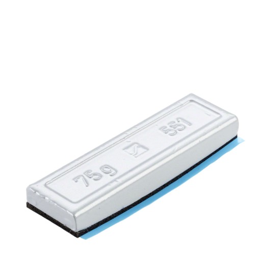 Hmotnosť lepeného vozíka Typ 551 - 75g