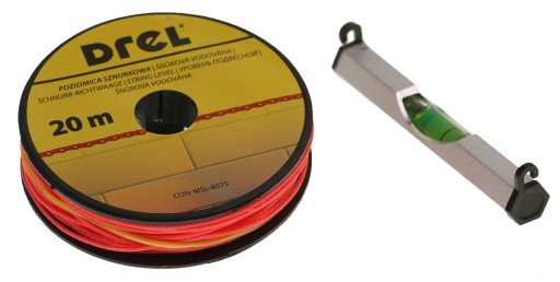 Drel String level 75mm + 20m string