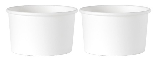Misky na thajskú zmrzlinu 250 ml – 25 ks. bez potlače