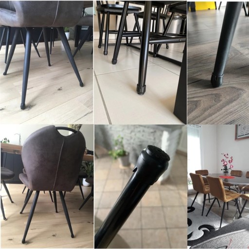 PLSTENÉ POTAHY NA OCHRANNÉ SILIKÓNOVÉ NOHY STOLIČKA SADA 16 ks 17-21mm