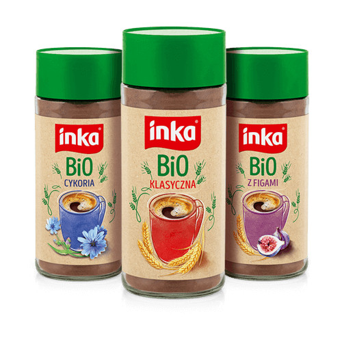 INKA BIO klasická instantná obilná káva 100g