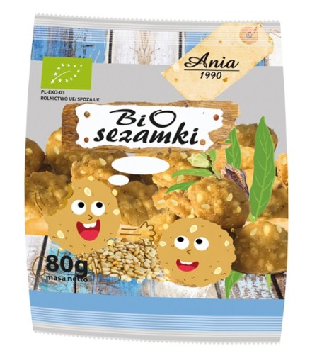 BIO SEZAMOVÉ KUCHYNICE 80 g - BIO ANIA