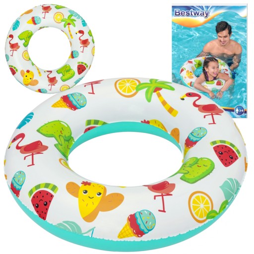 NAFUKOVACÍ KRUH PRE DETI NA VODNÝ BAZÉN 61CM Bestway 36014