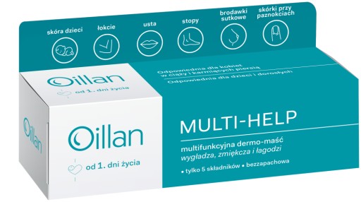 Oillan Multi-Help Multifunkčná dermo-masť 12 g