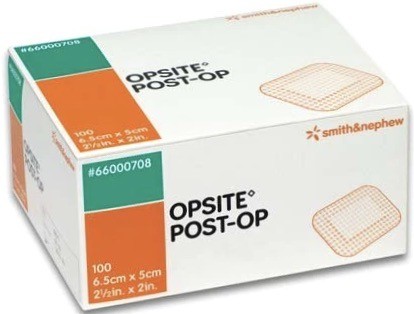 OPSITE POST-OP Vodeodolný obväz 6,5 x 5cm 1 ks