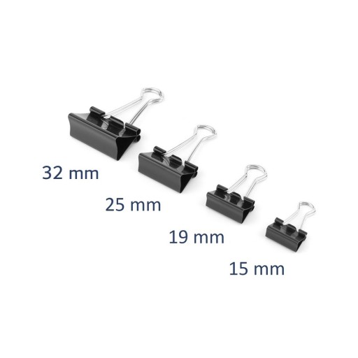 Kancelárske klipy Kancelárske klipy 15/19/25/32mm SE