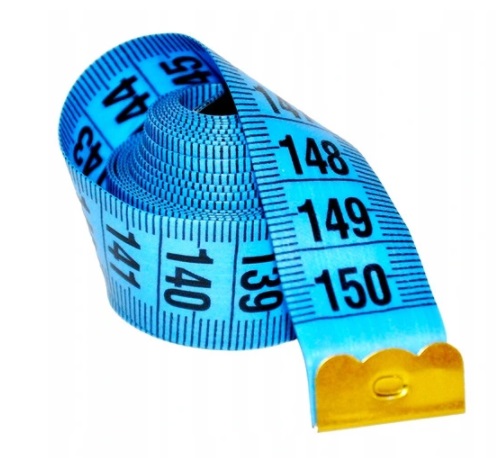 KRAJČÍRSKY CENTIMETROVÝ METER 150CM ODOLNÉ KLASICKÉ MERANIE