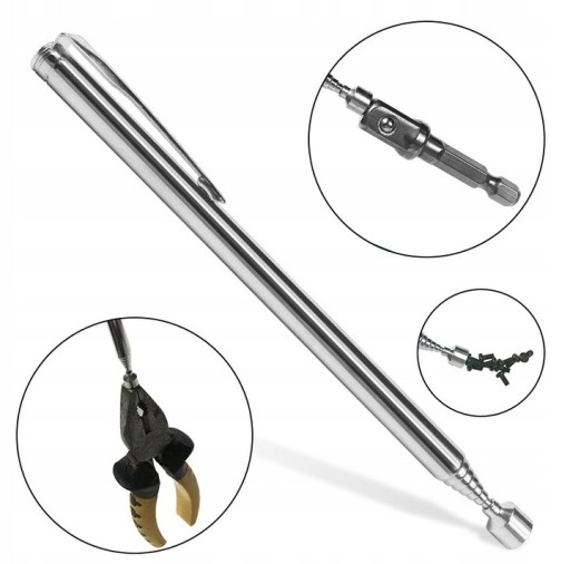 Magnetický teleskopický magnetický uchopovač XXL