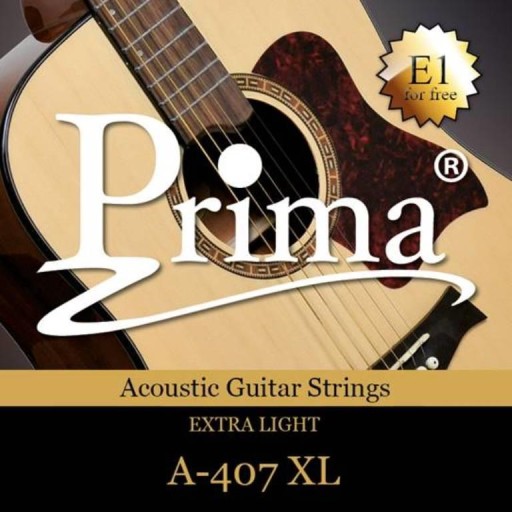 Str.Prima P-407XL na akustickú gitaru + E1 zdarma