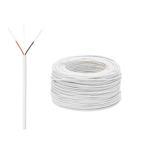 Kábel interkomu a alarmu YTDY 2x0,5mm