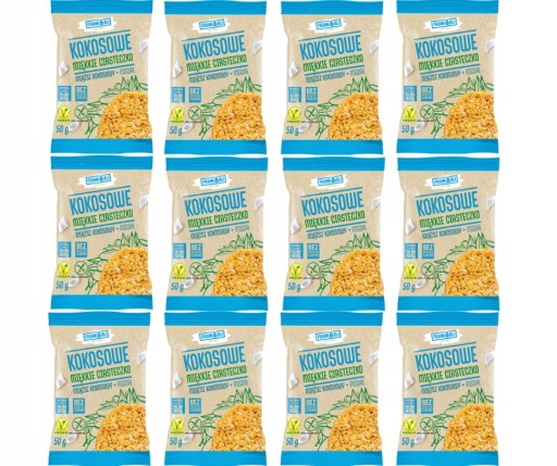 Kokosová sušienka s mandľou Frank & Oli 50 g x 6 ks