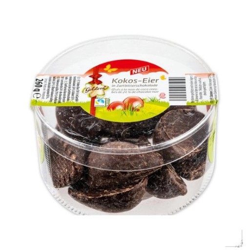Goldora kokosové eier kokosové vajcia v čokoláde 260g