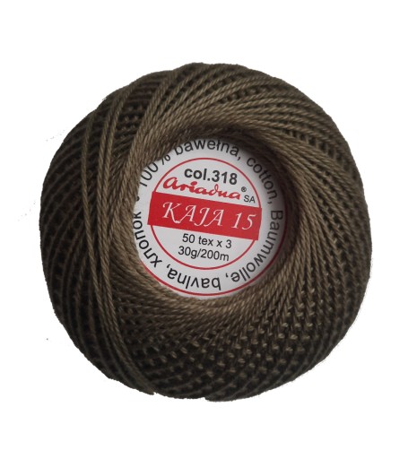 Cordonek KAJA 15, col 318 - kaki