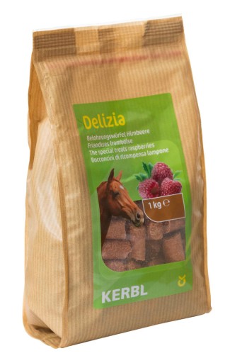 Delizia Classic konské maškrty, malina, 1 kg, Kerbl