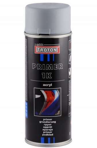 AKRYLÁTOVÝ ZÁKLAD svetlosivý SPREJ 400ml univerzálne použitie TROTON 48