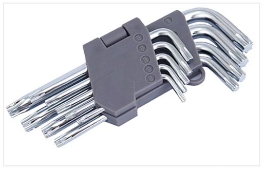 Z0H36 TORX SÚPRAVA HVIEZDOVÝCH HVIEZDOVÝCH KĽÚČOV 130 MM 9 KS. FV 88251