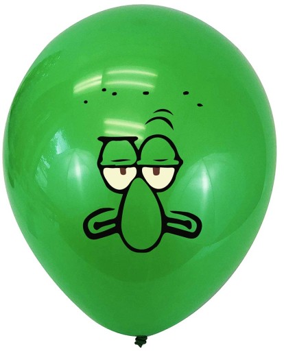 SÚPRAVA BALÓNOV SPONGEBOB Štvorcové nohavice