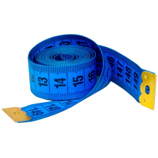 Centimetrový krajčírsky meter v krabičke, 150 cm
