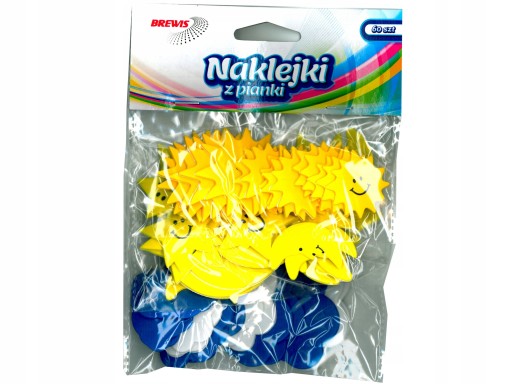 DEKORATÍVNE PENOVÉ NÁLEPKY S POČASÍM POTIAHOM