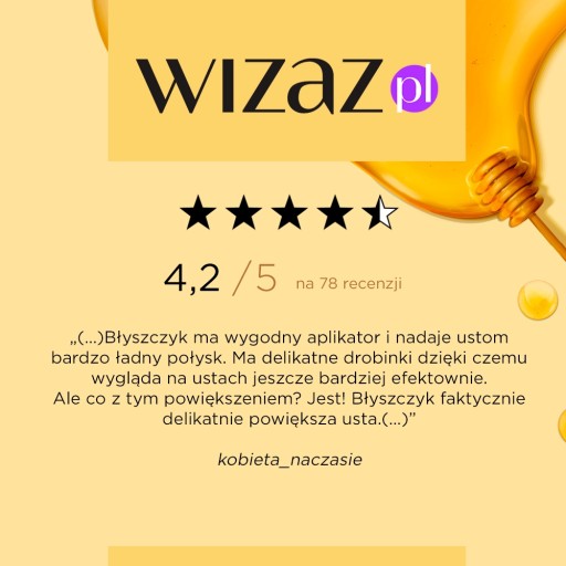 Kozmetika Eveline Oh! Lesk na pery My Lips č.01 - Bee Venom