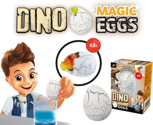 Učenie a zábava Čarovné dinosaurie vajíčko Buki 4+