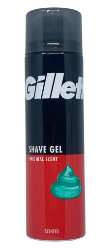 Gillette gél na holenie Original Scent 200 ml