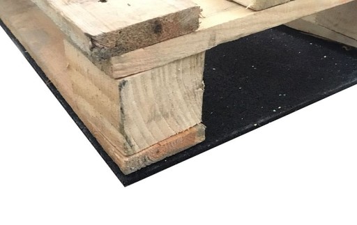 PROTIŠMYKOVÁ ROHOŽ GUMOVÁ PODLAHOVÁ GUMA 3mm 20x10cm ADR NA PALETY