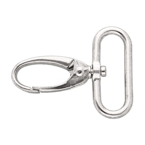 KARABÍNA KRABI 32 mm STRIEBORNÁ
