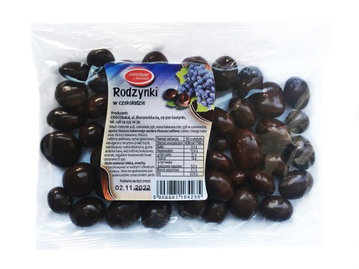 Hrozienka v čokoláde 200g