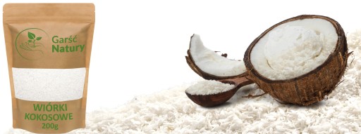 PRÍRODNÉ KOKOSOVÉ KROŠTY 0,2 kg chutné bez konzervantov 0,2 kg kokos