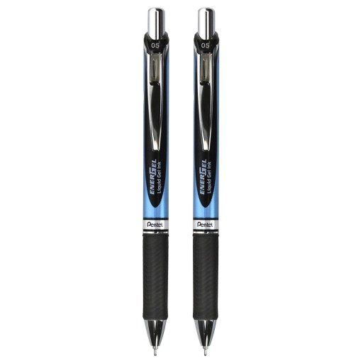 Jemná linka 0,5 mm čierna Energel BLN75 - 2 ks.