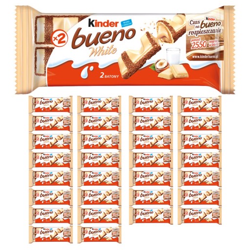 KINDER Bueno Biela tyčinka 39g 5x