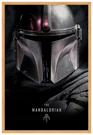 Star Wars The Mandalorian Dark - plagát 61x91,5 cm
