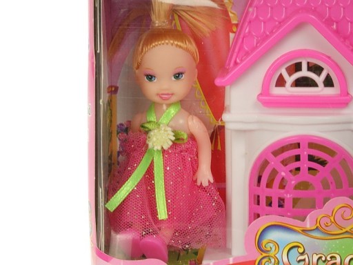 Mini bábika + domček 6723