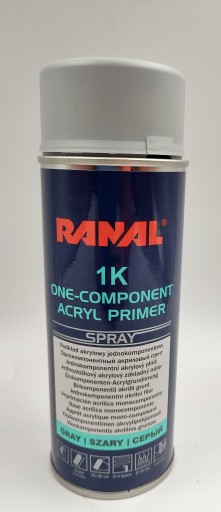 RANAL Akrylová podkladová báza 1K sprej 400ml šedá