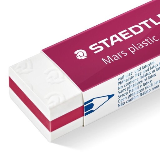 Plastová guma Staedtler Burgundsko Mars