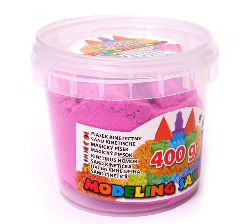 kinetická piesková náplň 400g ružová