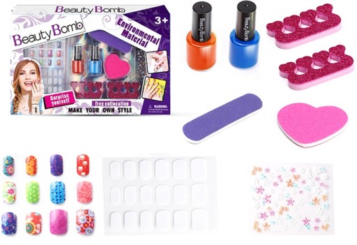 SÚPRAVA NA NÁLEŽITOSTI NÁLEPKY A KONCOVKY FRÉZKY GLITTER
