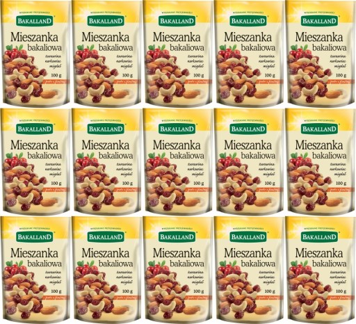 Bakalland Miešané sušené ovocie a orechy 100 g