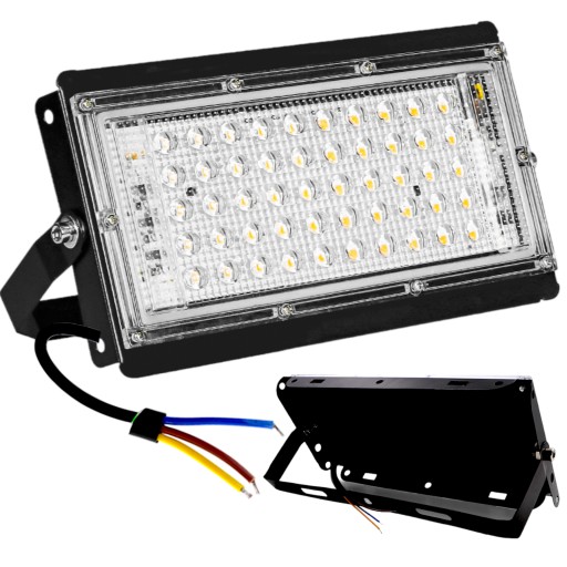 HALOGÉNOVÁ LED LAMPA 50W REFLEKTOR SVETLA 4500lm