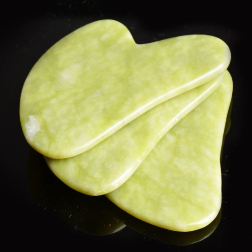 JADE MASÁŽNY VALEC NA TVÁR + GUA SHA