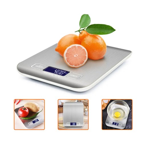 DIGITÁLNA ELEKTRONICKÁ KUCHYŇSKÁ VÁHA 10 KG PRESNÝ 1G LCD DISPLEJ