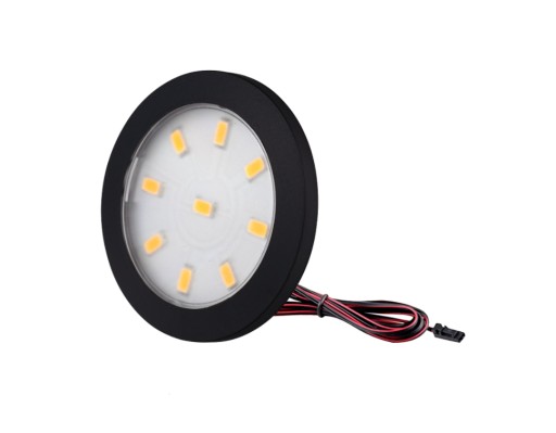 LED EYEL XL ČIERNA 3W NEUTRÁLNY ORBIT-XL-CZ-40K-01W