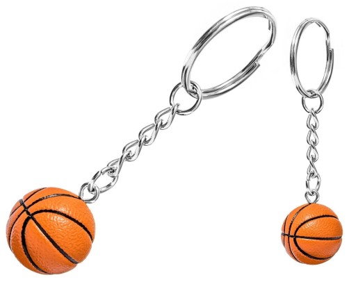 BASKETBALOVÝ KEYRING - BASKETBAL - športový KEYRING pre BASKETBALOVÉHO HRÁČA